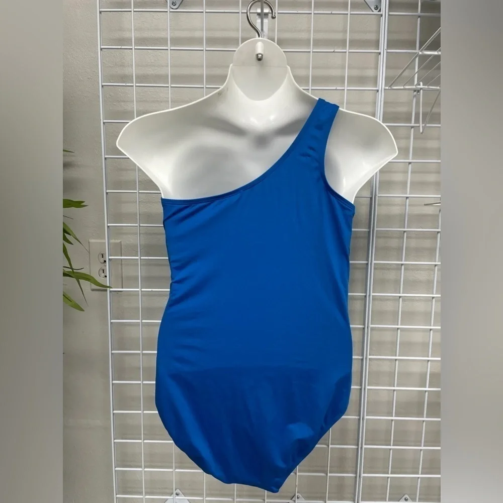 City Chic Asymmetrical Swim Suit - Size 16